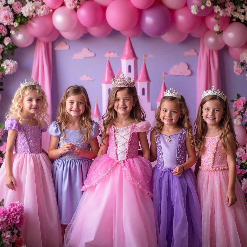 Prinsessen themafeest